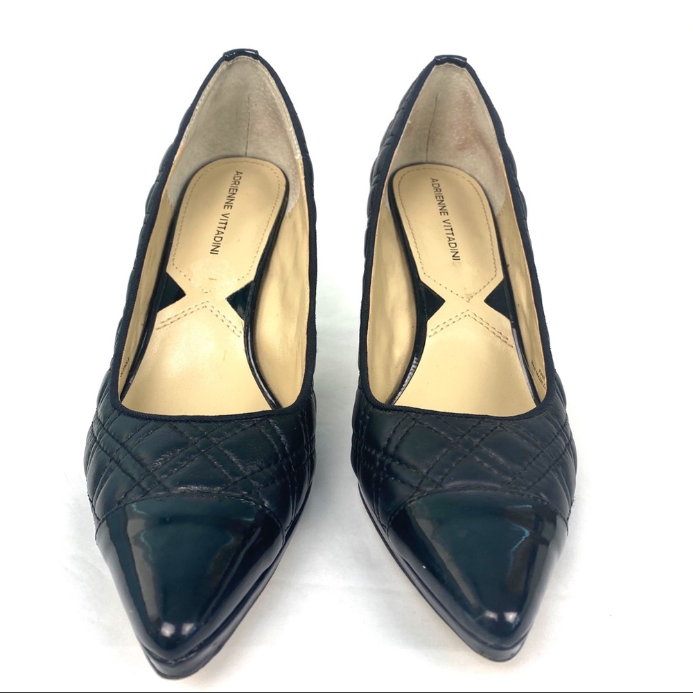 Adrienne Vittadini Quilted Leather Pump Jantine - Picture 3 of 9